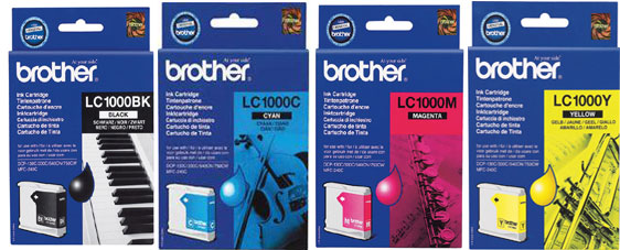 Brother Brother MFC-845CW LC1000 ORIGINAL SET