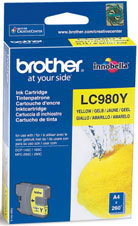 Brother Brother MFC-255CW LC980Y YELLOW ORIGINAL