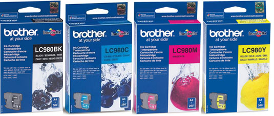 Brother Brother MFC-250C LC980 ORIGINAL SET