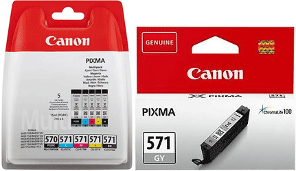 Canon Canon Pixma TS8052 Canon OE PGI-570PGBK + OE CLI-571BK/C/M/Y/GY