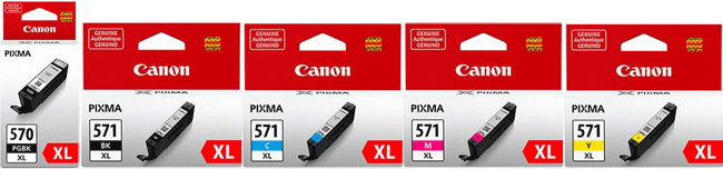 Canon Canon Pixma TS9055 Canon OE PGI-570PGBKXL + OE CLI-571BK/C/M/YXL