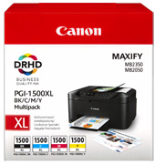Canon Canon Maxify MB2750 Canon OE PGI-1500XLBK/C/M/Y
