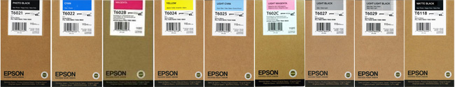 Epson T6021 - T6029 Original T6021-T6118 B/C SET