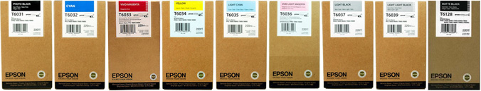 Epson T6031 - T6039 Original T6031-T6128 SET