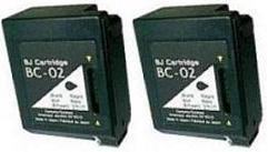 BJ200E 2XBC02 Black Cartridges